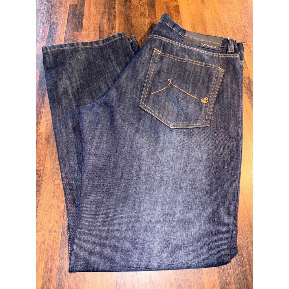 Rocawear Classic‎ Fit Dark Wash Denim Jeans Men W38